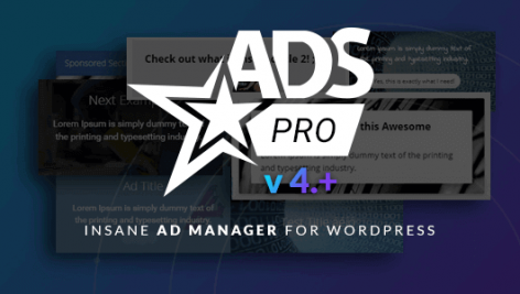 افزونه Ads Pro – Multi-Purpose WordPress Ad Manager نسخه ۴.۳.۲۲