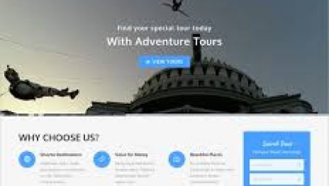 قالب آژانس مسافرتی وردپرس Adventure Tours