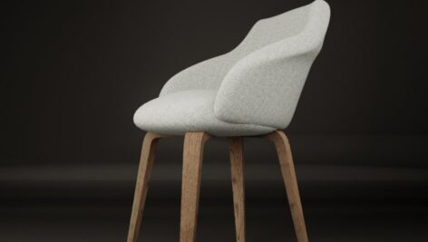 مدل سه بعدی صندلی – Modern chair