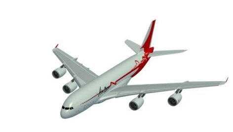 مدل سه بعدی هواپیما – V1