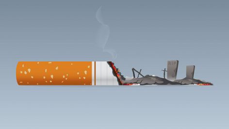 وکتور سیگار – وکتور پوستر روز جهان بدون دخانیات