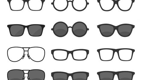 وکتور عینک | Glasses vector