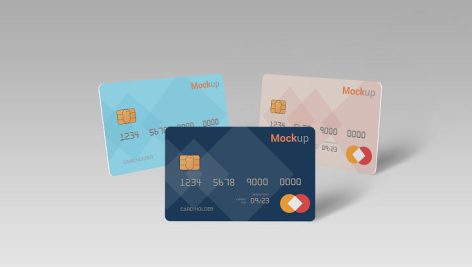 موکاپ کارت اعتباری | موکاپ کارت عابربانک