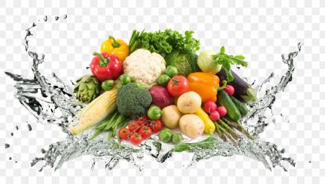 دانلود فایل فوتیج سبزیجات سالم با فرمت PNG