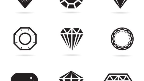 وکتور الماس | لوگو طرح الماس | diamond vector