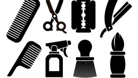 وکتور ابزار آرایشگر | وکتور ابزار آرایشگاه | barber tools