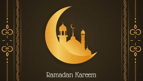وکتور طرح ماه رمضان