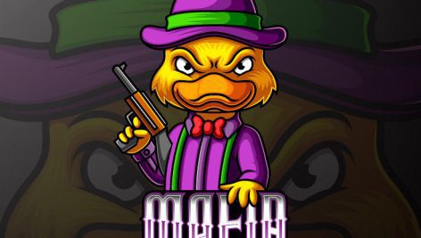 وکتور اردک مافیا | Duck mafia vector