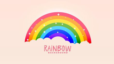 وکتور رنگین کمان | Rainbow vector