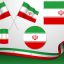 وکتور مجموعه پرچم ایران