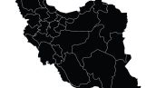وکتور نقشه ایران سیاه